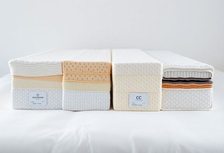 Mattress Materials Explained – Foam, Latex, Hybrid, and Innerspring